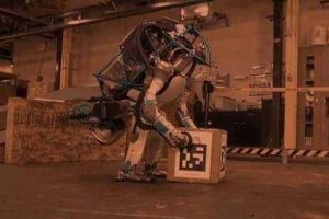 Atlas Robot Gets Bullied