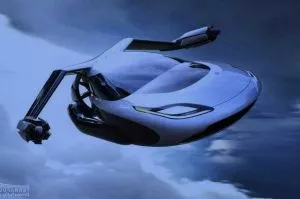 Flying Hybrid Car